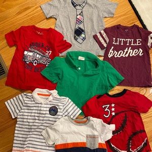 lot of seven boys tee shirts 3t - 4t